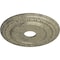 Ekena Millwork Dublin Medallion (Canopies up to 5 1/8"), 17 7/8"OD x 3 5/8"ID x 1 1/4"P, Castle Stone Crackle CM17DUCSC - alternate 2